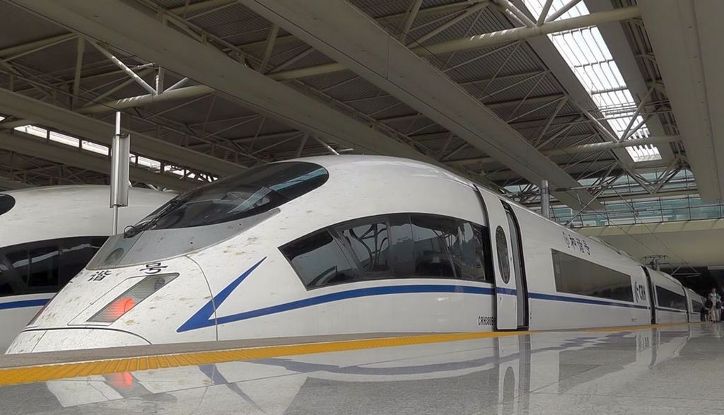 Скоростной поезд Пекин Шанхай