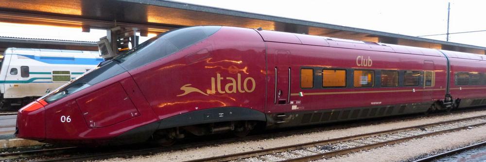Поезд компании Italo